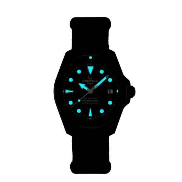 CERTINA DS ACTION DIVER 38MM POWERMATIC 80 C048.807.38.051.00