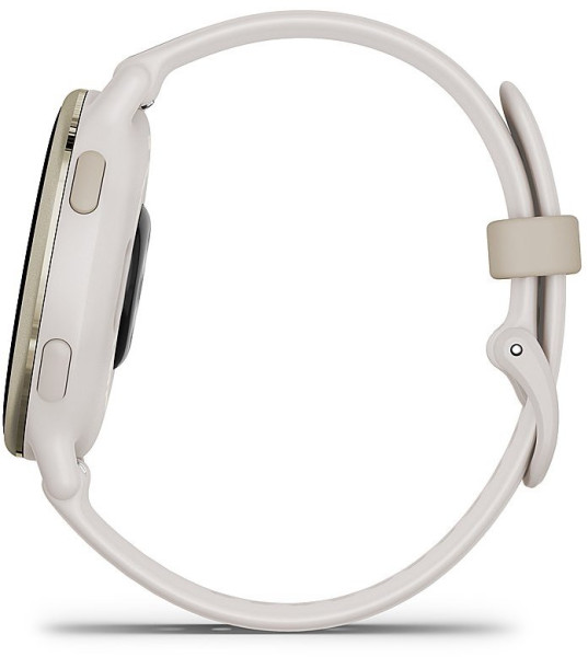 GARMIN vívoactive® 5 - vívoactive® 5 - Cream Gold безел с Ivory корпус и силиконова каишка
