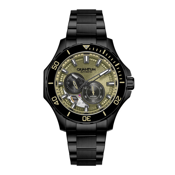 часовник quantum QMG1188.070 автоматичен 24 часов формат 10 ATM classicwatches.bg