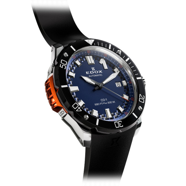 Edox CO-1 Date Automatic 80137-3NO-CABUN