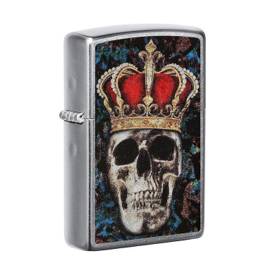 Запалка Zippo Skull King Design