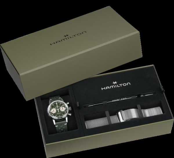 ЧАСОВНИК HAMILTON AMERICAN CLASSIC INTRA-MATIC CHRONOGRAPH H 40MM H38429861