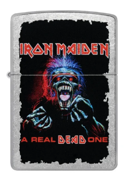 LIGHTER ZIPPO - IRON MAIDEN, A REAL DEAD ONE DESIGN