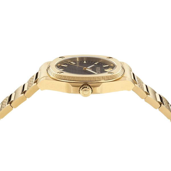 швейцарски часовник versace дамски златен модел medusa classicwatches.bg