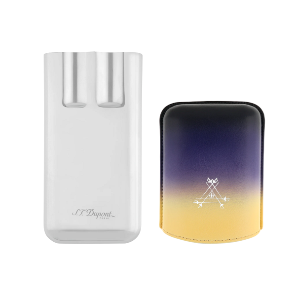 Калъф за 3 пури S.T.Dupont 3 Cigar Case Montecristo Dark blue 183035