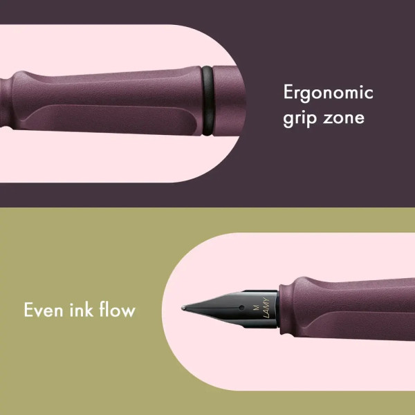 Писалка Lamy Safari - Scarlet, F перо