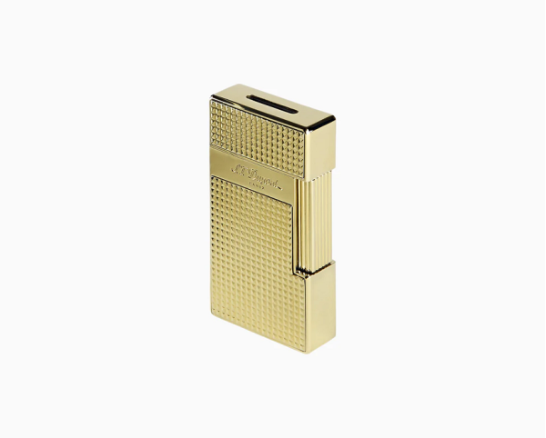 ЗАПАЛКА S.T.DUPONT BIG D DIAMOND-POINT GOLD 25009