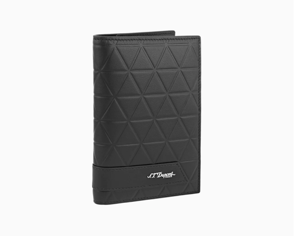 Калъф за паспорт S.T.Dupont BLACK FIREHEAD PASSPORT HOLDER 161114