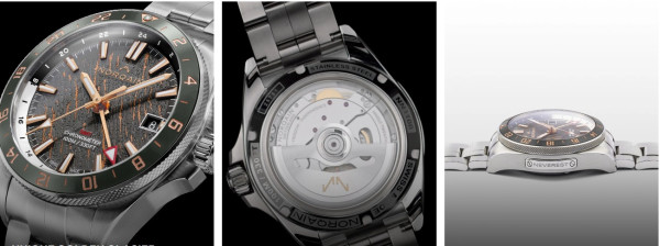 Часовник NORQAIN NEVEREST GMT Glacier 41mm N1100.22S02.G01 – COSC механизъм Kenissi NN20/2 с 70 часа резерв – classicwatches.bg