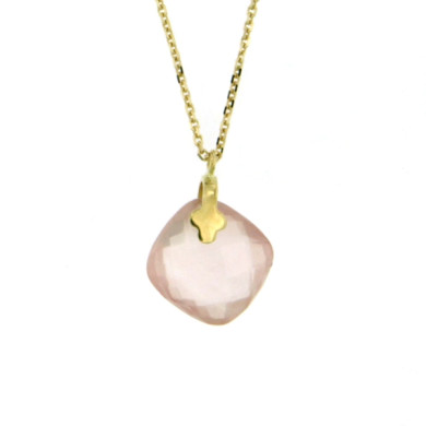 CARA DIAMANTI Златно колие с циркон P2536