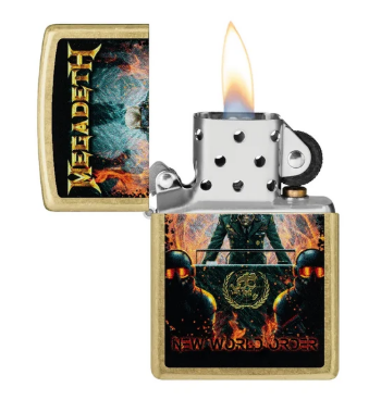Запалка Zippo - Megadeth, New World Order Design