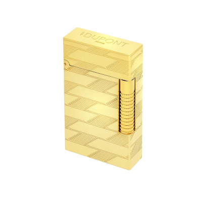 Запалка S.T.Dupont LE GRAND DUPONT GUILLOCHE MONOGRAM 1872 Golde C23178