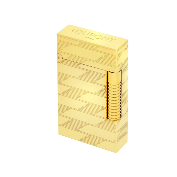 Запалка S.T.Dupont LE GRAND DUPONT GUILLOCHE MONOGRAM 1872 Golde C23178