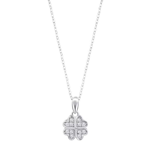LOTUS SILVER ESSENTIALS SILVER NECKLACE LP3052-1/1