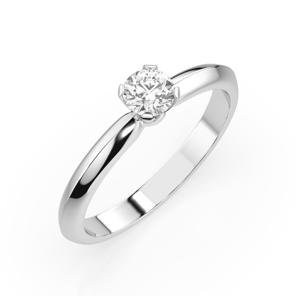 CARA Златен пръстен с диамант 0.30 ct GIA сертификат K101-10089W 