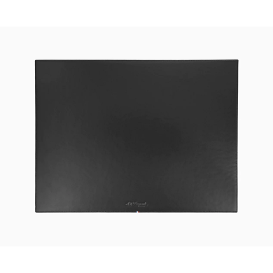 Подложка за бюро S.T.Dupont LINE D BLACK LEATHER DESK PAD 7107