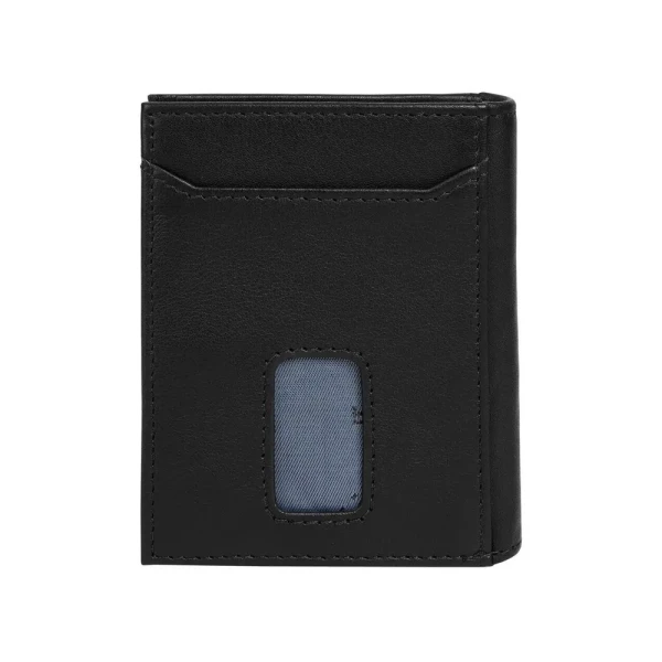 Калъф за карти и документи Bugatti - Secure Slim, 7 CC, черен