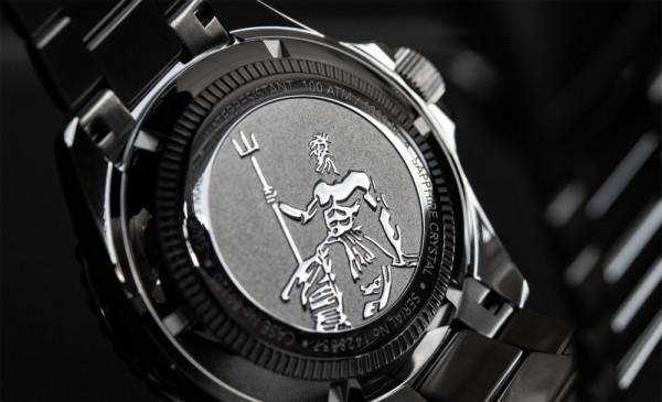 ЧАСОВНИК EDOX SKYDIVER NEPTUNIAN DATE AUTOMATIC 44 ММ 80120-3VM-VDN1