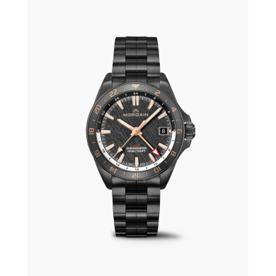 Часовник NORQAIN NEVEREST GMT Glacier 41mm N1100.22B02.B01