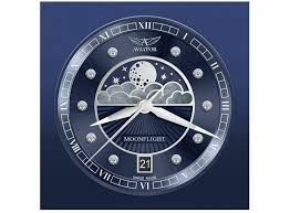 ЧАСОВНИК  AVIATOR DOUGLAS MOONFLIGHT DIAMONDS 36M V.1.33.0.379.5