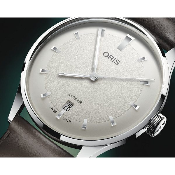 Oris Artelier Date 733 7810 4051-07 6 20 17FC
