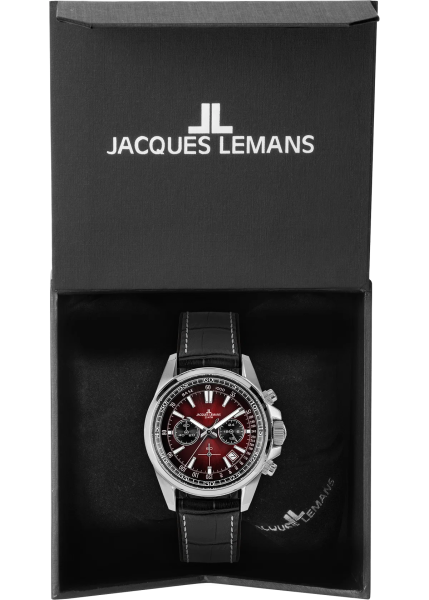 jacques lemans 1-2117ZP водоустойчив 20 ATM спортен модел classicwatches.bg