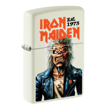 LIGHTER ZIPPO - IRON MAIDEN, GLOWING EDDIE DESIGN