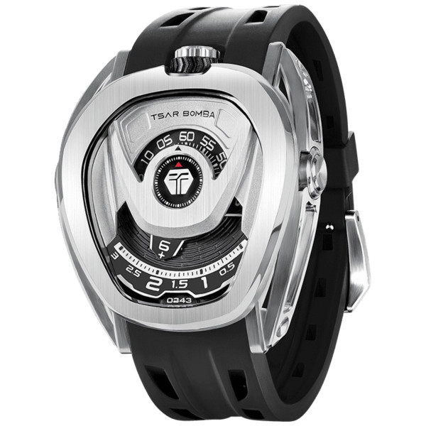 TSAR BOMBA Pulse Reactor Automatic Silver Black TB8213SB