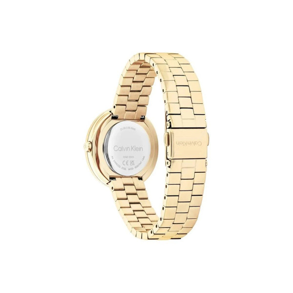 Calvin Klein 25100094 дамски часовник златен циферблат ClassicWatches.bg

