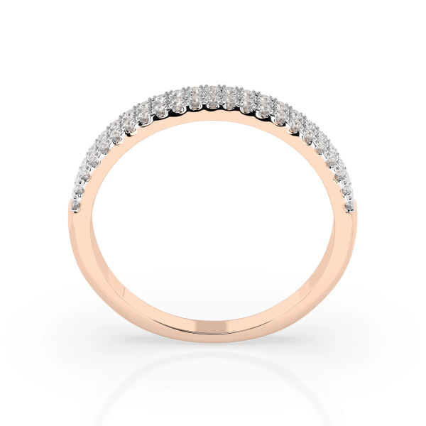 Cara пръстен с диаманти 0.18 ct – ЗЛАТНО БИЖУ 14К K101-10300R/14K
