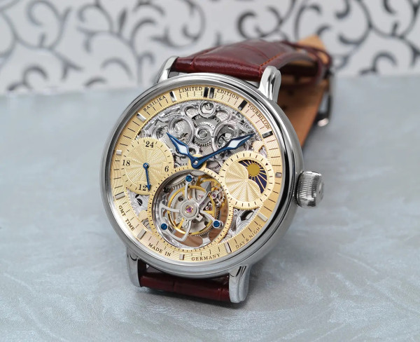 POLJOT INTERNATIONAL TOURBILLON SKELETON GMT 43MM LIMITED EDITION 100PIECES  3360.T05