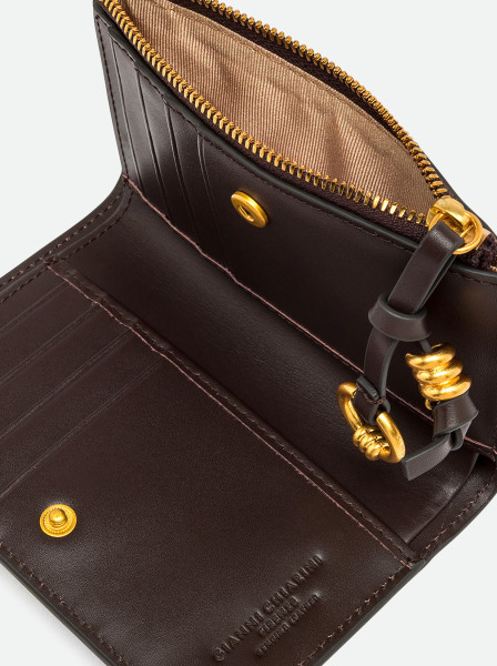 Дамски портфейл Gianni Chiarini Wallets Nappa PF 6003 NA-166 Chocolate