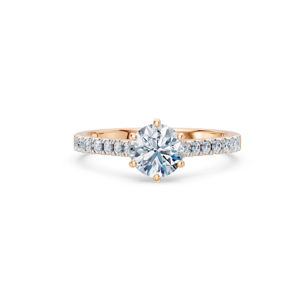 Cara пръстен с диаманти 1.00+0.25 ct – ЗЛАТНО БИЖУ 14К K101-10093R(6.5)/14K
