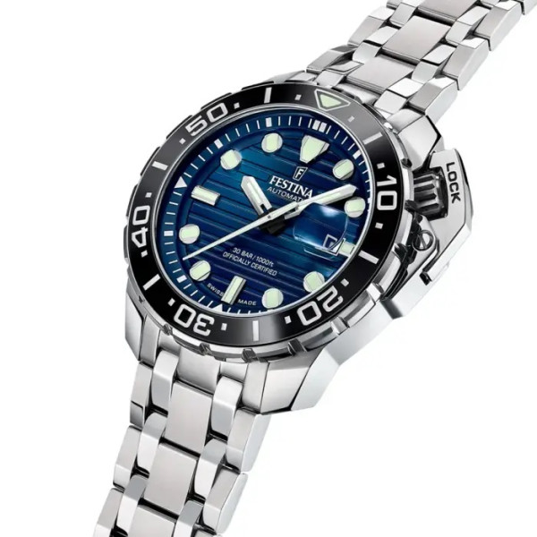 FESTINA SWISS MADE COSC AUTOMATIC 47MM F20043/2