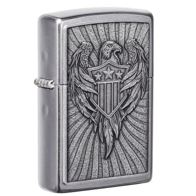 Запалка Zippo Eagle Shield Emblem Design 49450