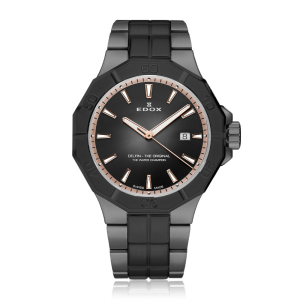 Edox Delfin the Original Date 53021-37GNM-NDR