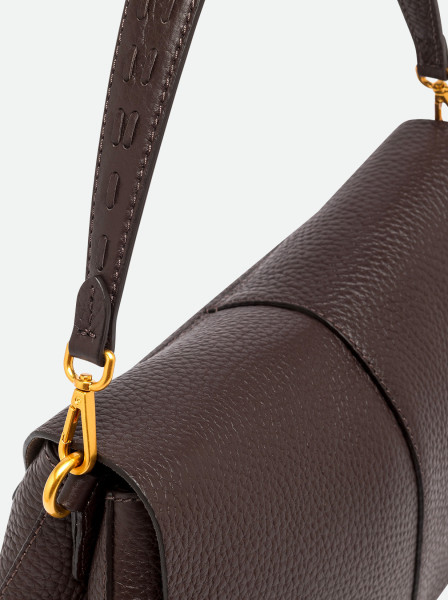 Дамска чанта Gianni Chiarini Helena Round BS 12719 RNG-2107 Espresso