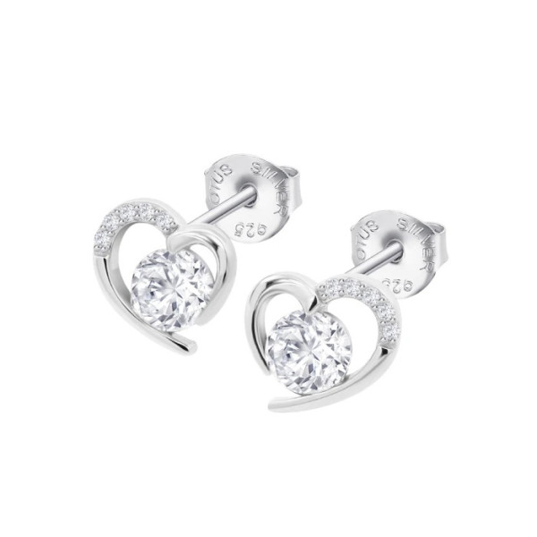 LOTUS SILVER SILVER EARRINGS LP3106-4/1