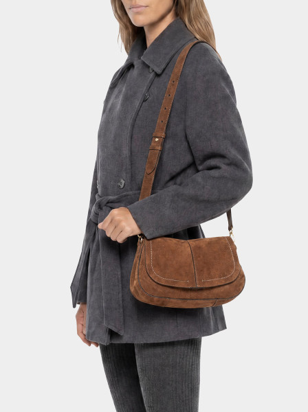 Дамска чанта Gianni Chiarini Helena Round BS 12618 CM-PL-099 Cognac