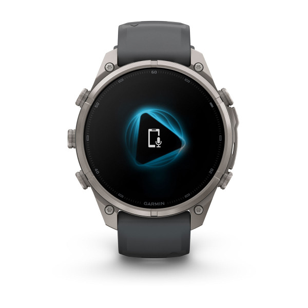 Garmin Fenix 9 Pro Titanium с Graphite/Black силиконова каишка 010-04336-26