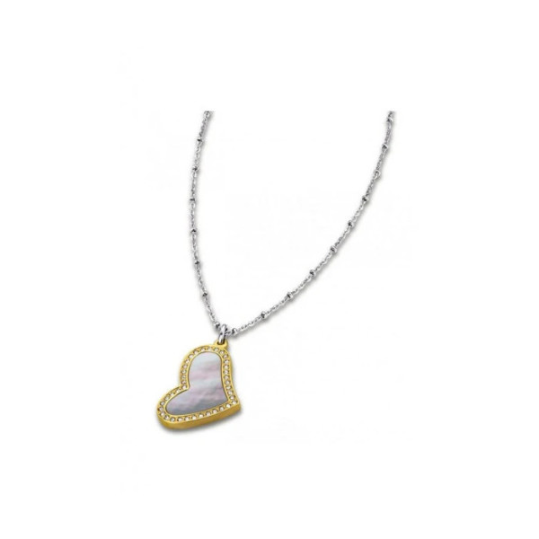 Lotus Style Woman's Heart стоманено колие LS1670-1/2