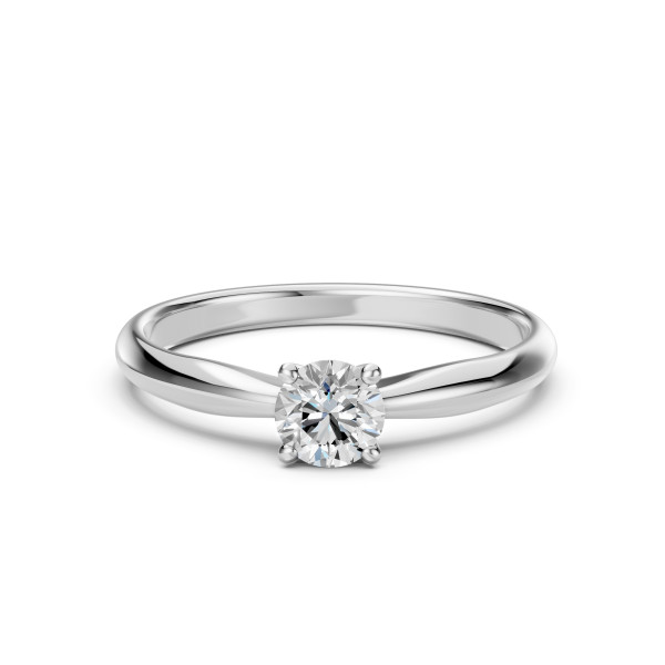 CARA Златен пръстен с диамант 0.40 ct GIA сертификат K101-10021W