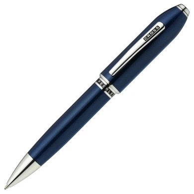Химикалка Cross Peerless Cobalt Blue with Polished Chrome Appointments