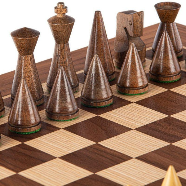 LUXURY HANDMADE CHESS MANOPOULOS - 40X40 CM