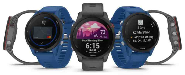 GARMIN FORERUNNER® 255 SLATE GRAY 46MM 010-02641-10