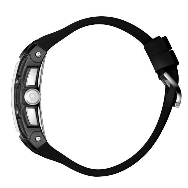 часовник quantum HNG1161.061 черен хронограф розово злато 10 ATM classicwatches.bg