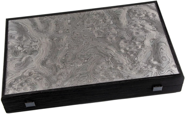 BACKGAMMON FOR GAME MANOPOULOS - VAVONA PEARLY GREY, 60 X 48 CM