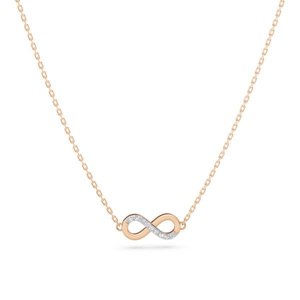 Cara колие с диаманти 0.05 ct – ЗЛАТНО БИЖУ 14К K104-10072R/14K