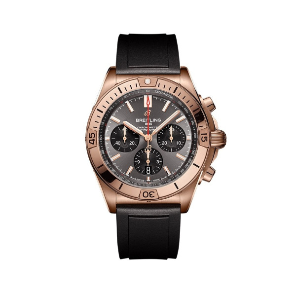 BREITLING CHRONOMAT B01 42 18K RED GOLD RB0134101B1S1