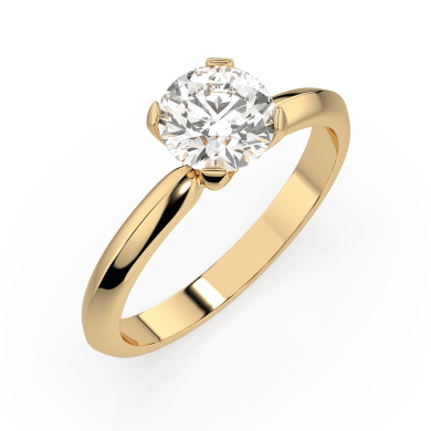 Златен пръстен с диамант CARA 0.70 ct GIA сертификат K101-10089Y